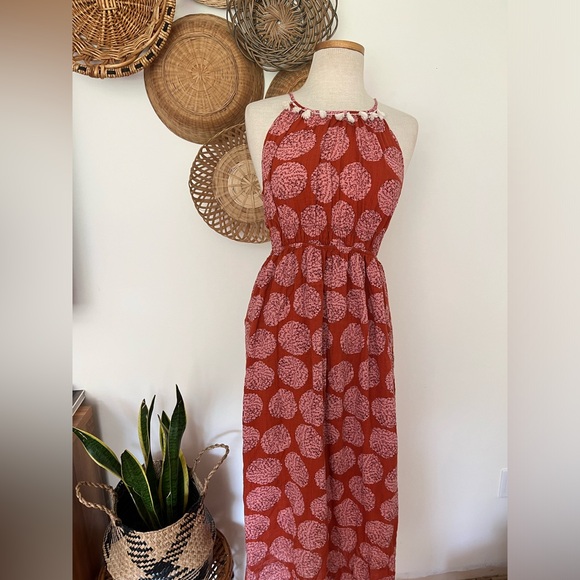 THML sleeveless cut out boho maxi dress - Picture 2 of 8